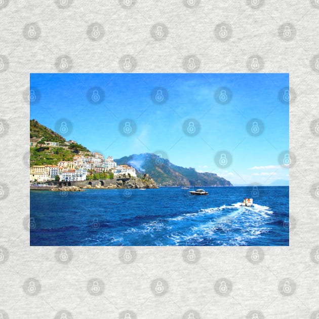 Seaside view of Amalfi by KristinaDrozd